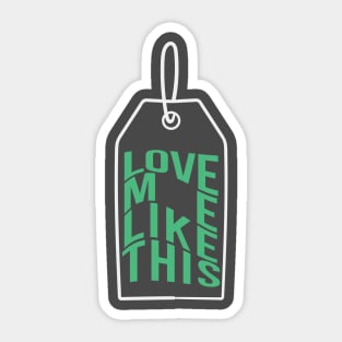 NMIXX Love Me Like This Sticker